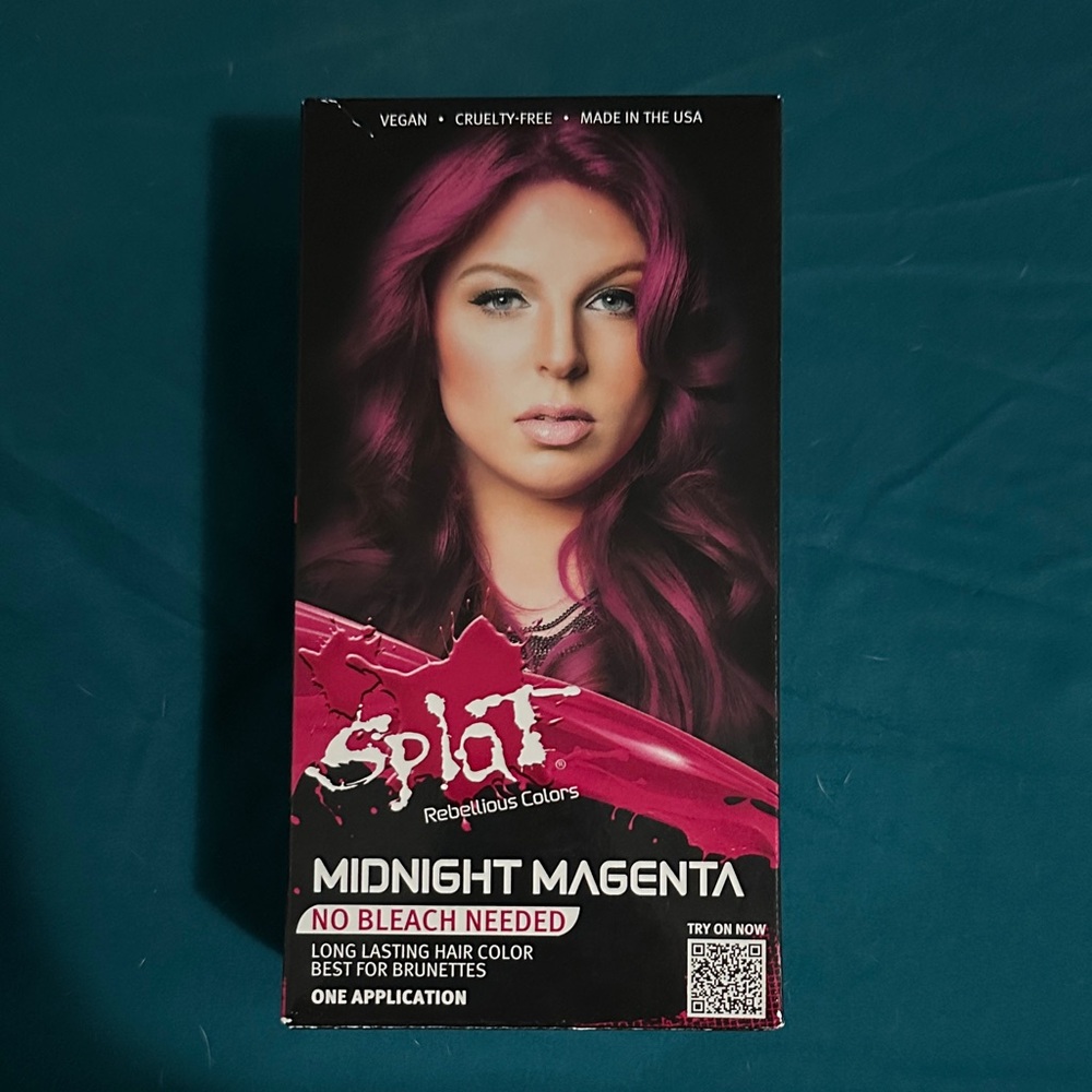 Midnight Magenta Hair Color